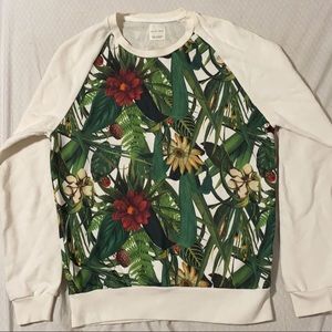 Zara Man Floral Summer Collection Sweatshirt
